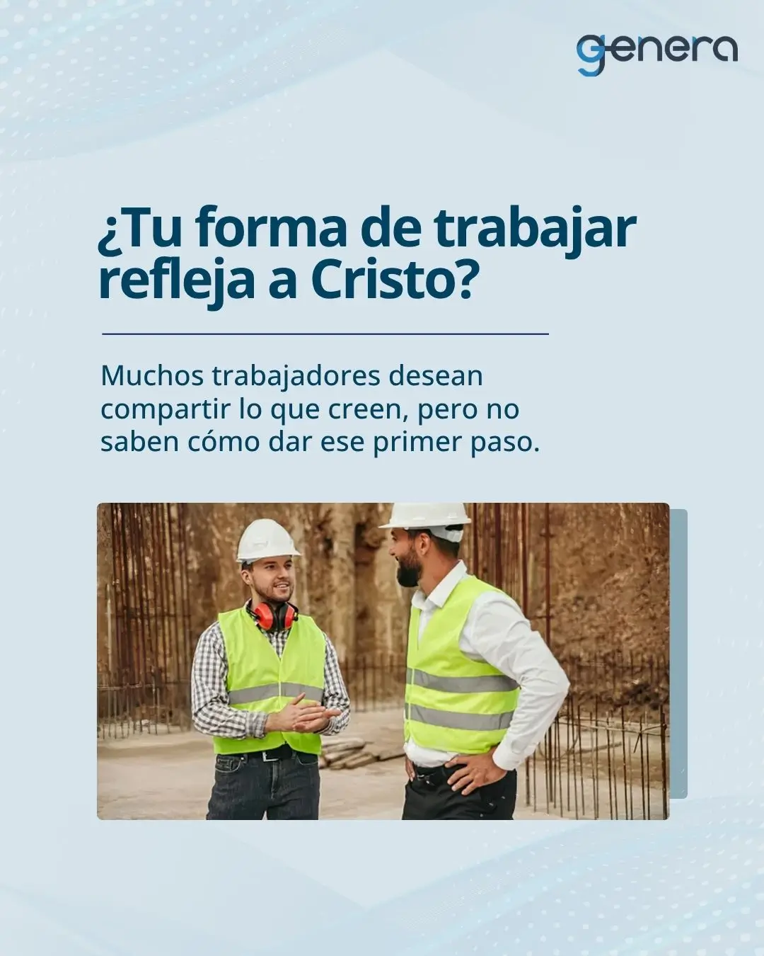 ¿Tu trabajo puede acercar a otros a Jesús (1)